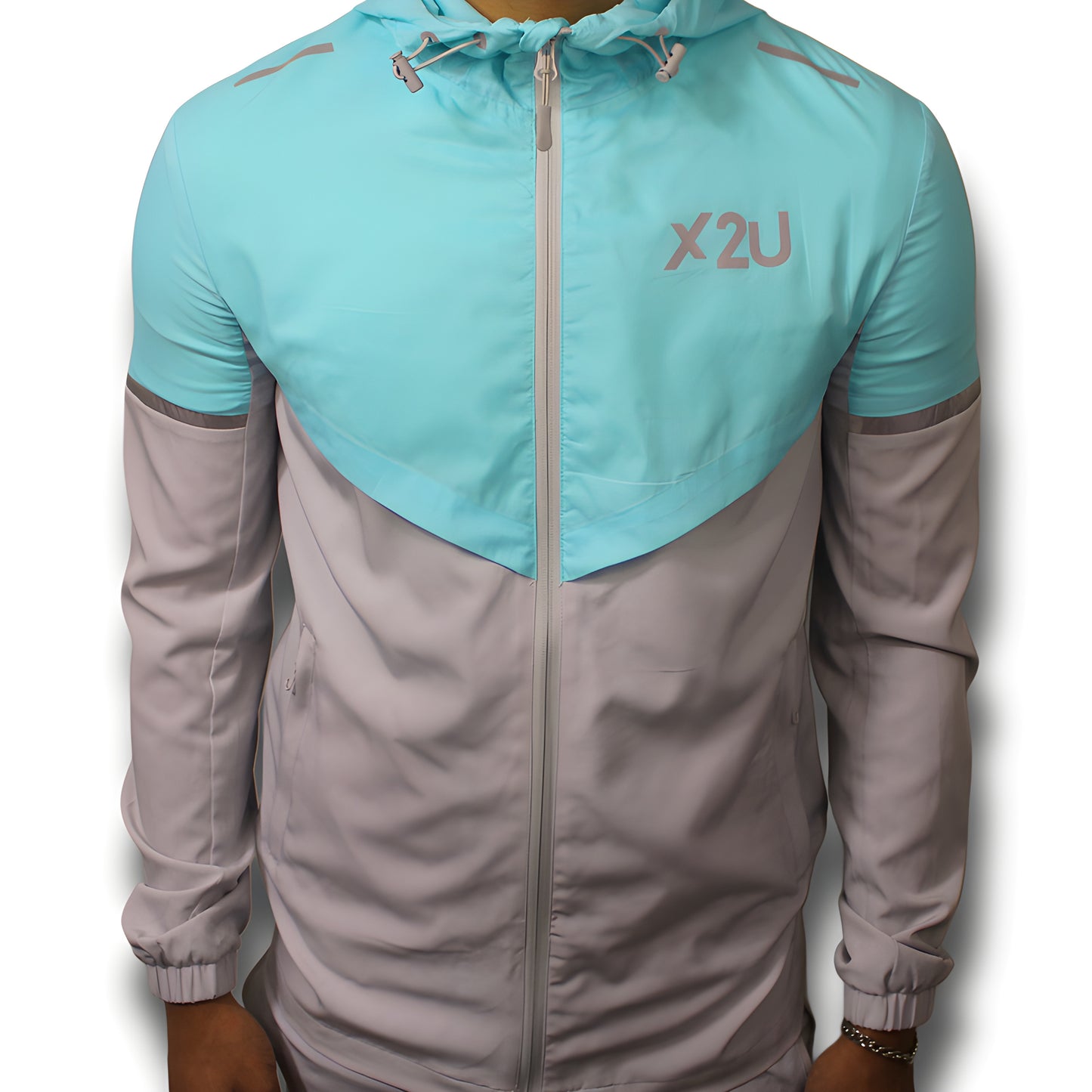 Aspect 1.0 Windrunner - Aqua Blue / Platinum Grey