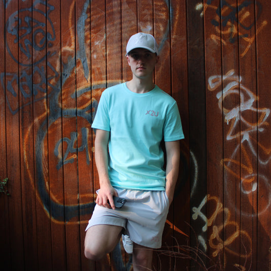 Aspect 1.0 T-Shirt - Aqua Blue