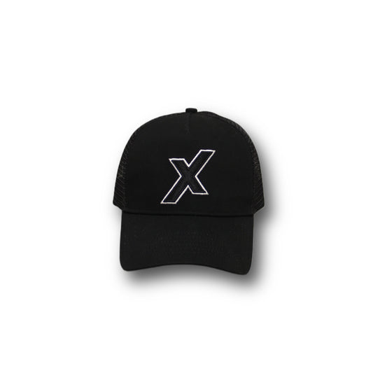 X Logo Hat - Black